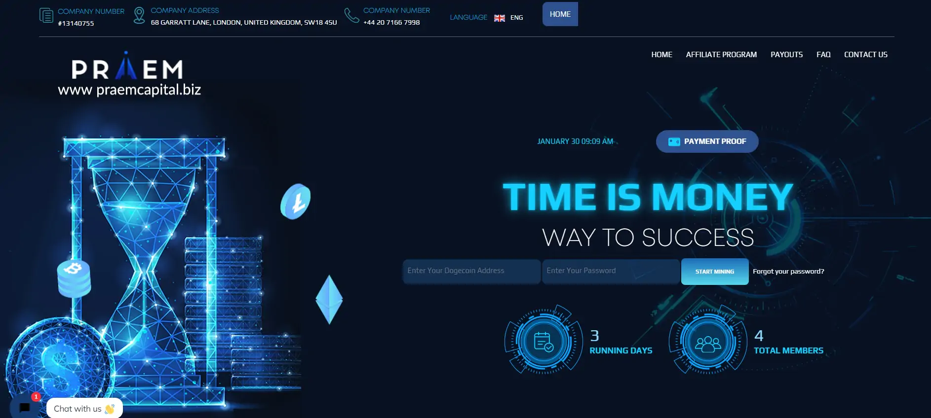 Praem SCM Mining Template