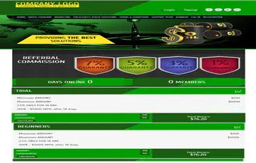 Hyip Template 1