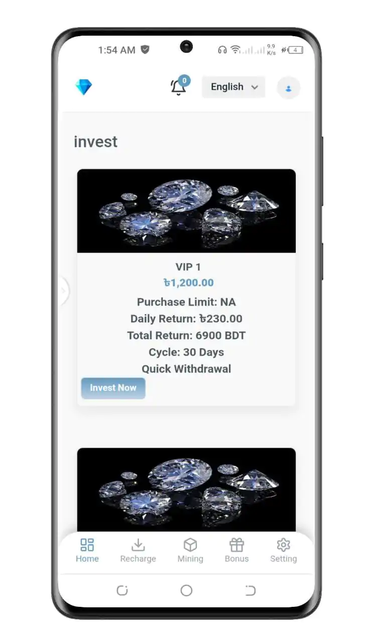 Daimond Auto Power Bank Script