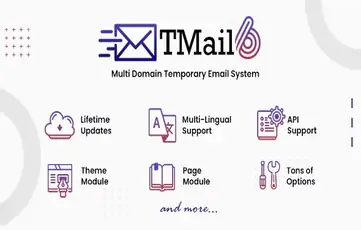 TMail - Multi Domain Temporary Email System