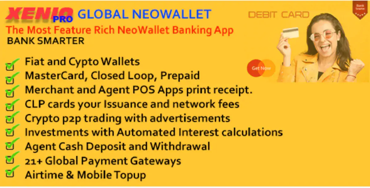 MeetsPro v3.6 - Neowallet, Crypto P2P, MasterCard, PG,Loans, FDs, DPS, Multicurrency