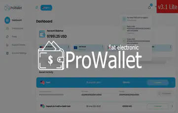 ProWallet - Electronic Online Wallet Script