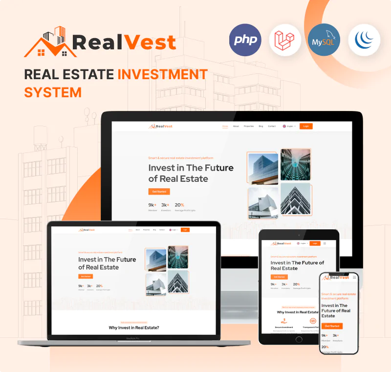 RealVest - Real Estate Investment System
