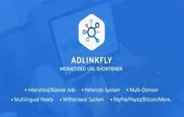 AdLinkFly - Monetized URL Shortener